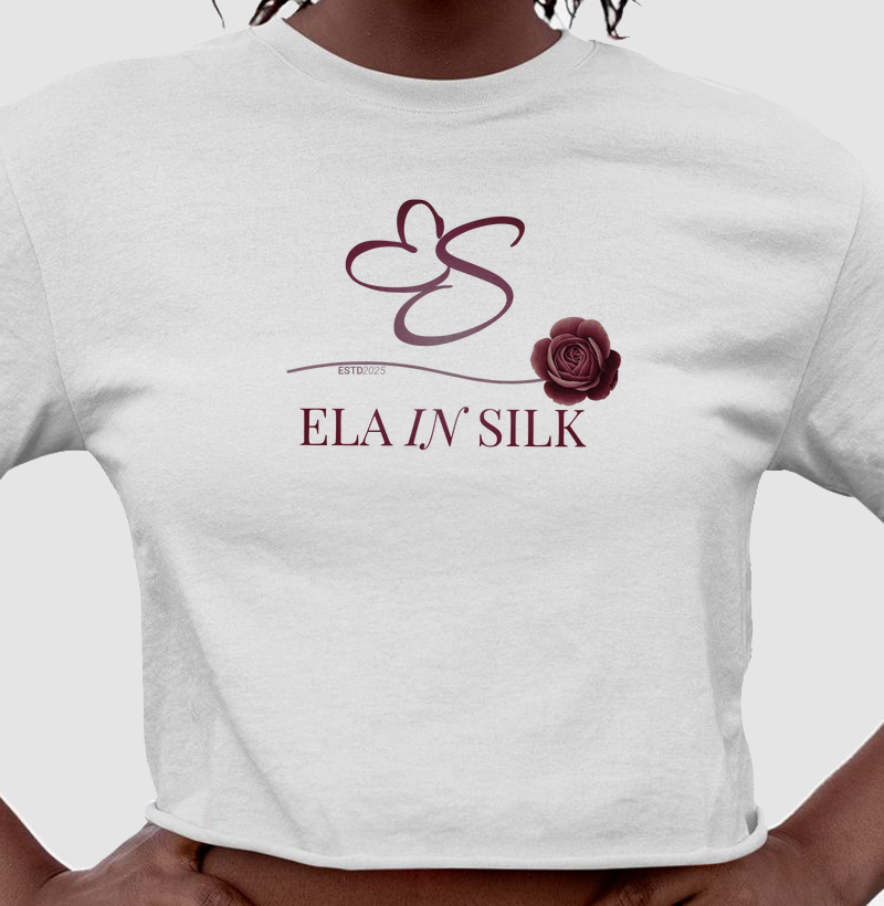 Ela In Silk - estampa institucional Rosa