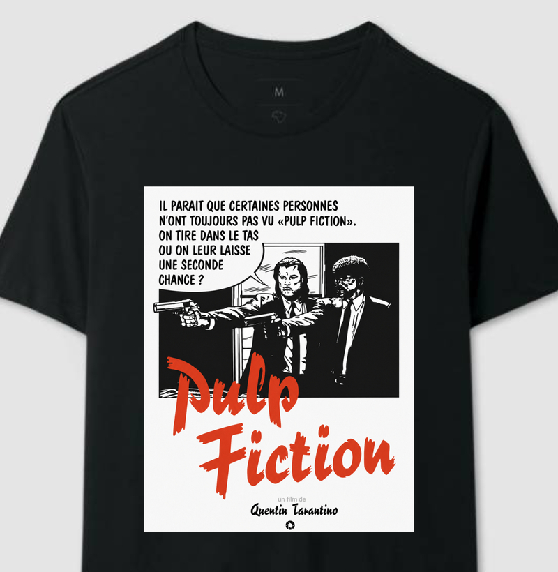 Pulp Fiction (Versão França) - Camiseta