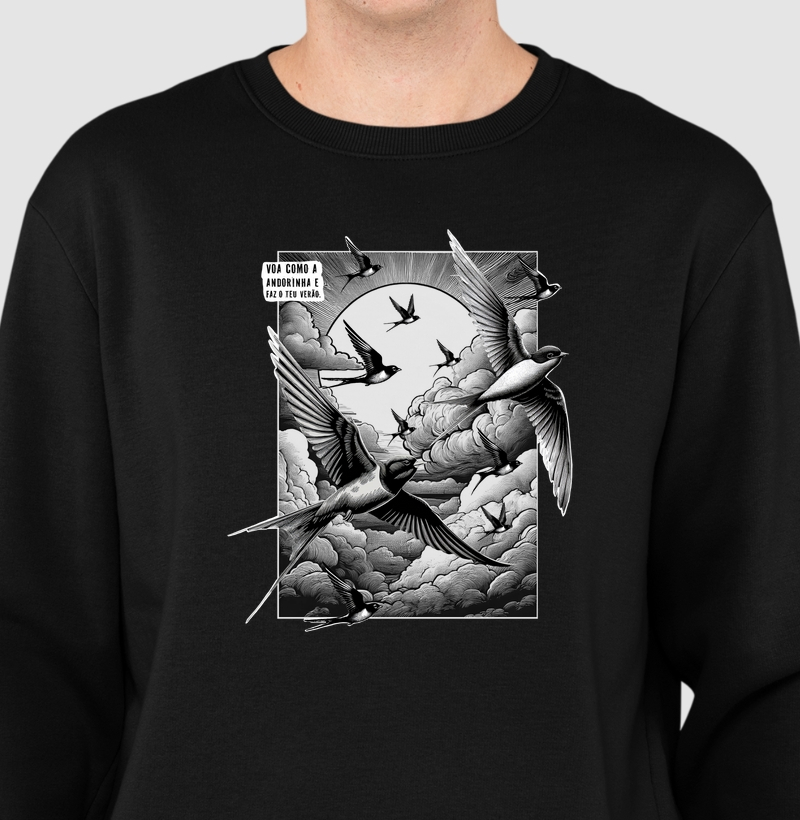 Andorinha Revoada - Moletom
