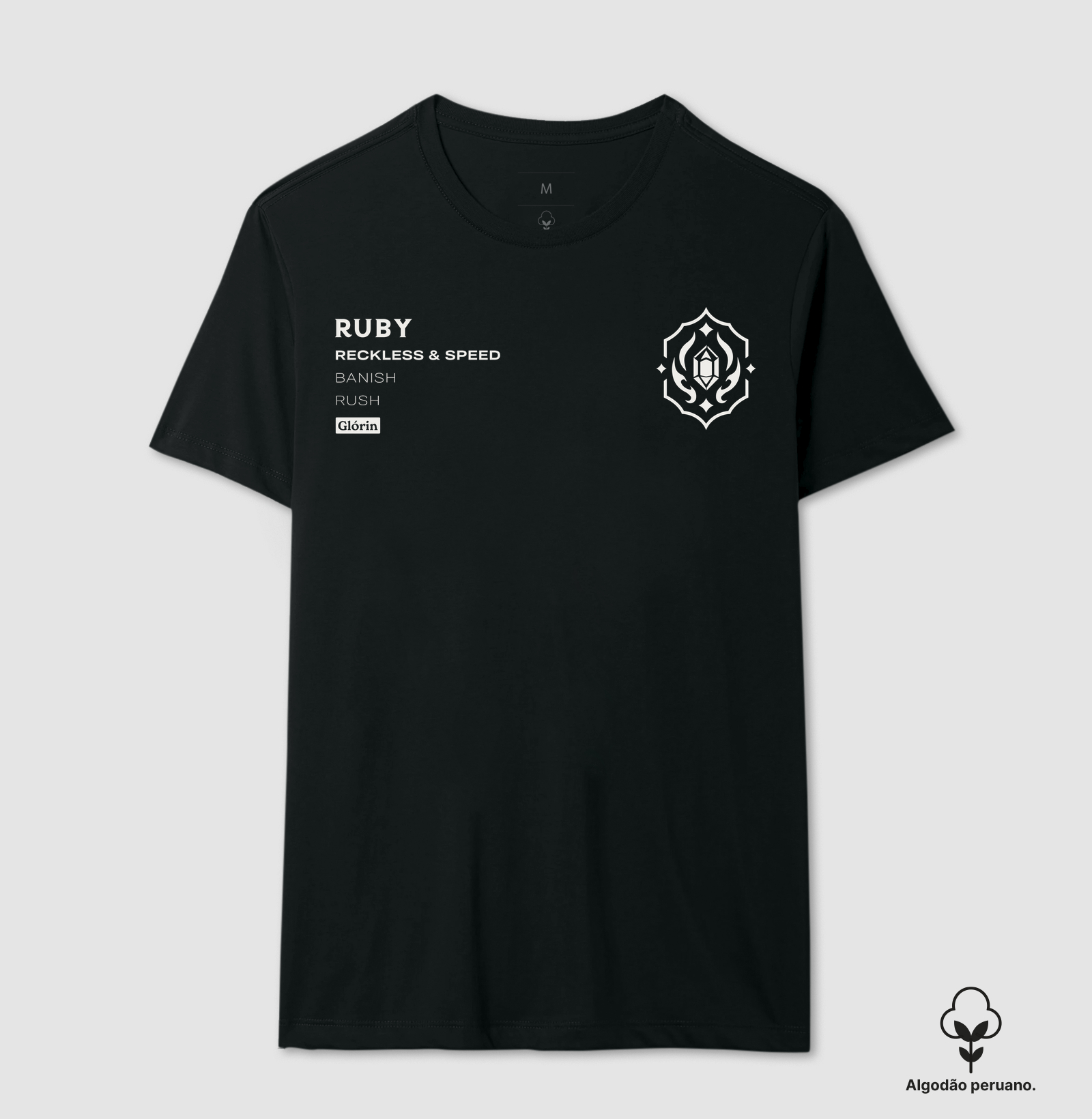 Ruby Ink - Camiseta Algodão Peruano