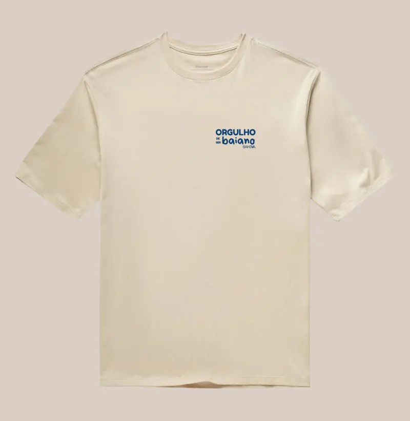 Orgulho de ser baiano no miudinho - Camiseta Oversized