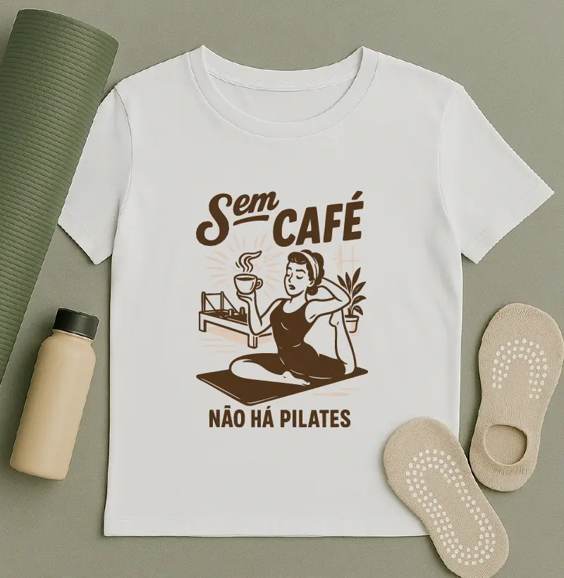 Sem café não há pilates.