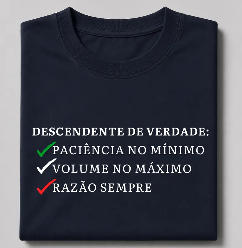 DESCENDENTE DE VERDADE 