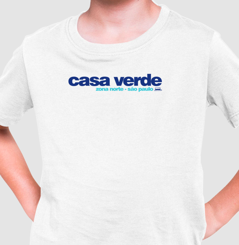 Casa Verde - Azul e Branco