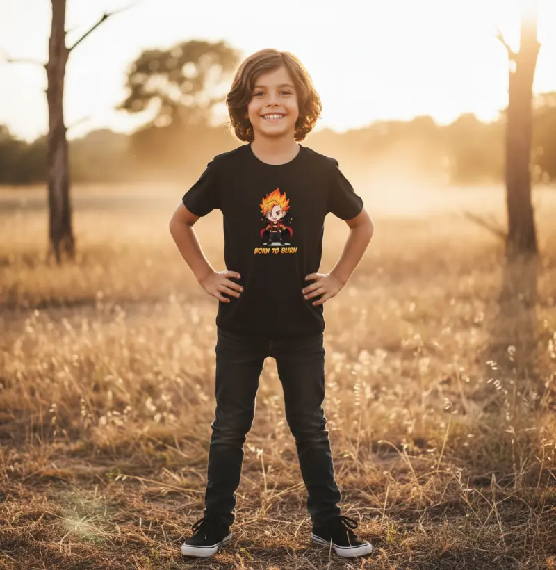 Camiseta infantil Mini Chama