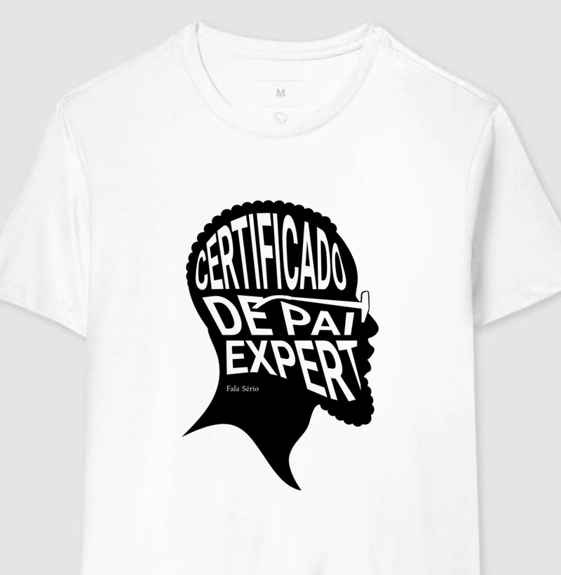 Camiseta Certificado De Pai Expert