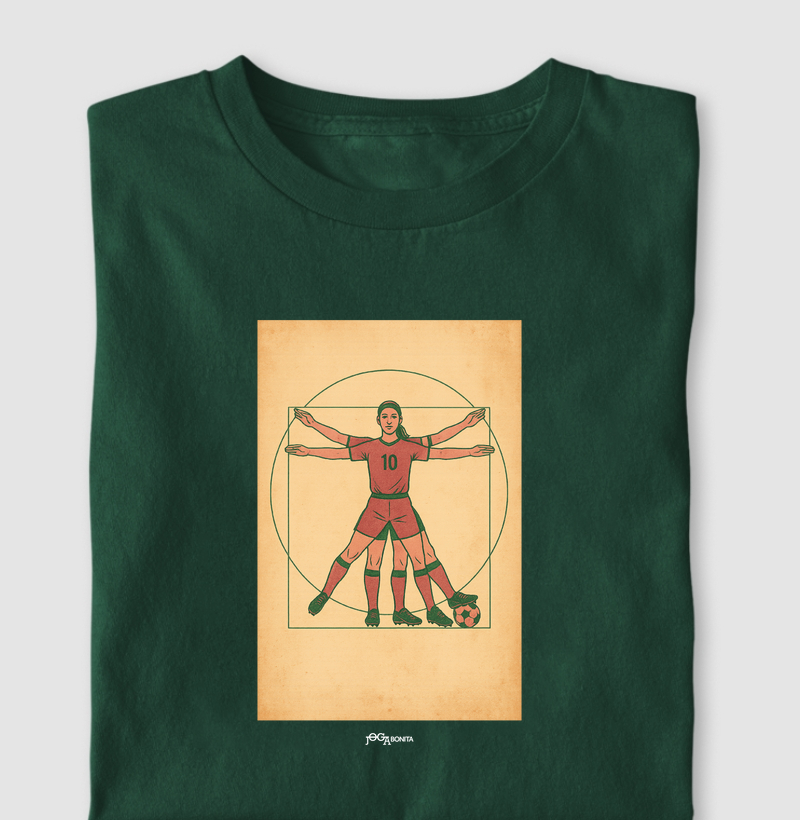 futebol arte - mulher vitruviana