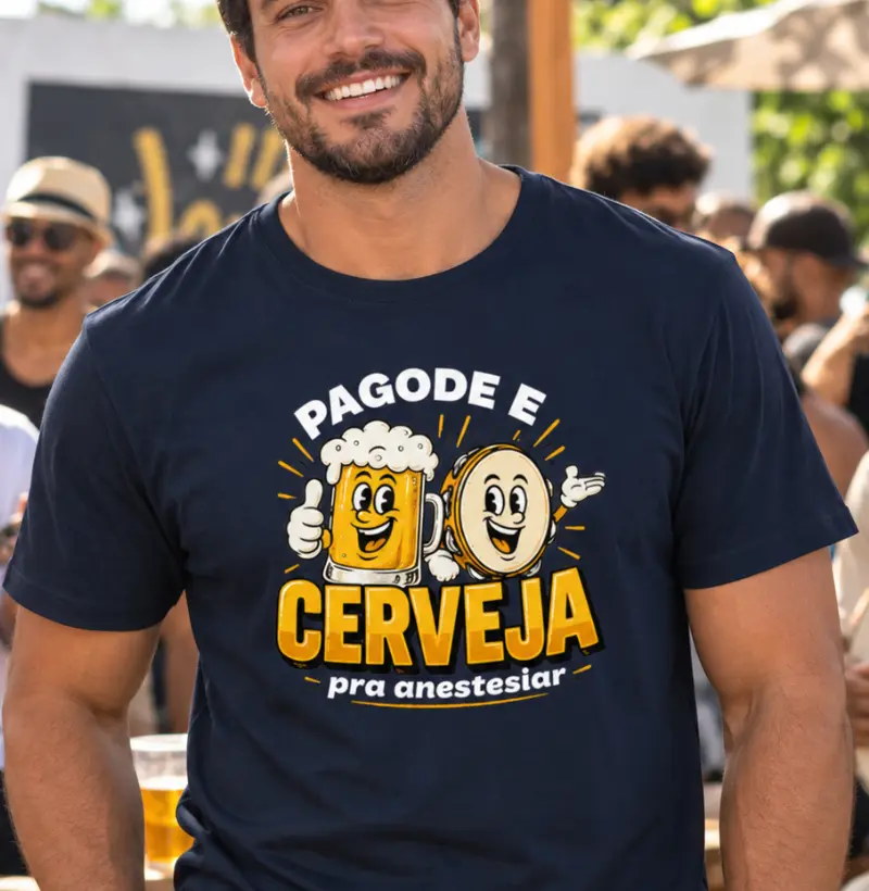 Pagode e cerveja pra anestesiar