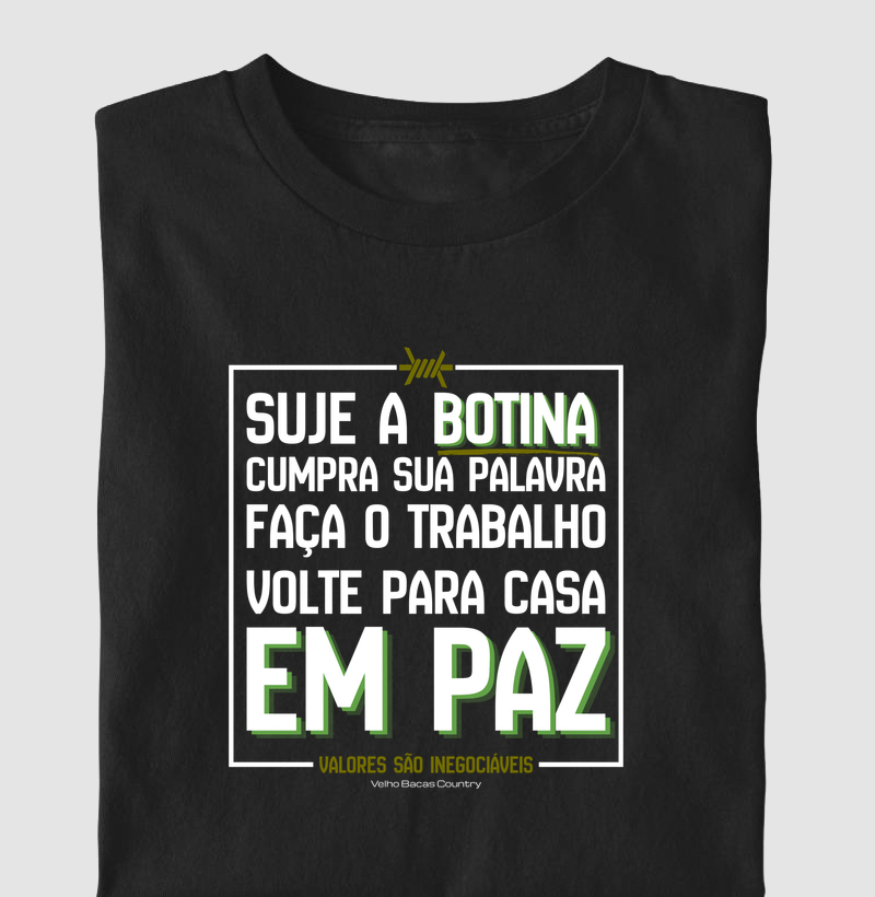 Valores  - Camiseta