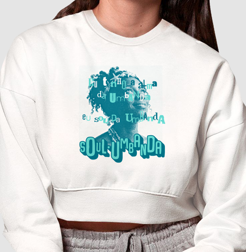 moletom cropped IEMANJÁ soulumbanda