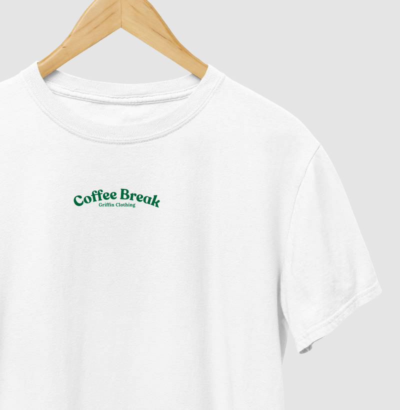 CAMISETA MASCULINA COFFEE BREAK