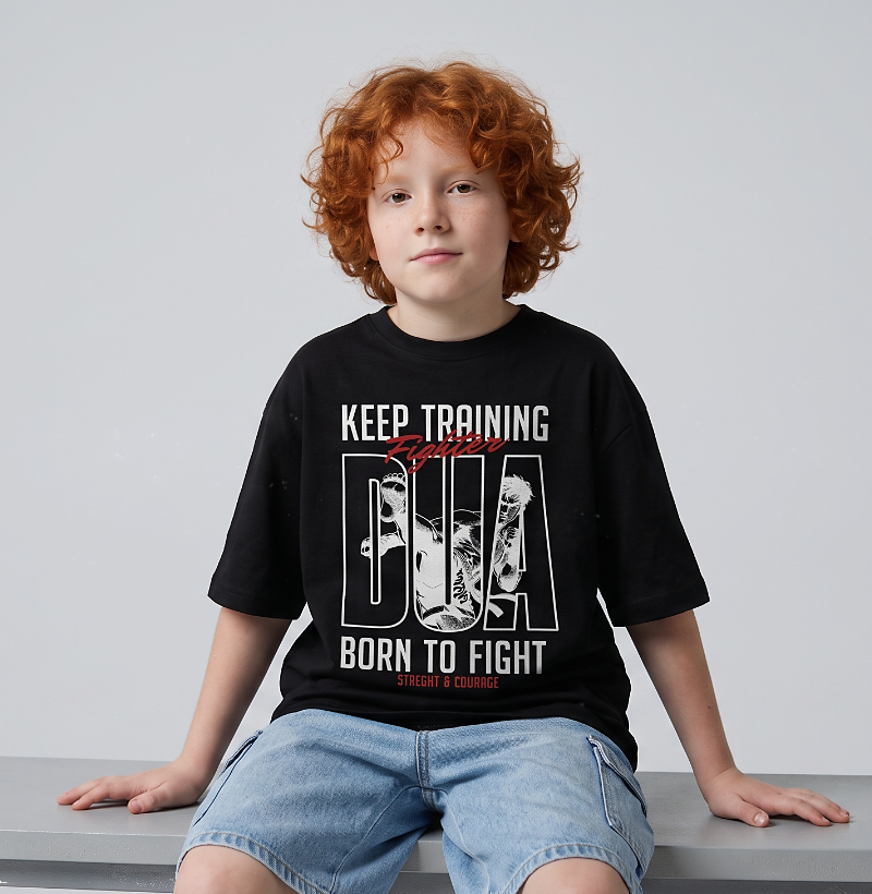 Camiseta Infantil Keep training