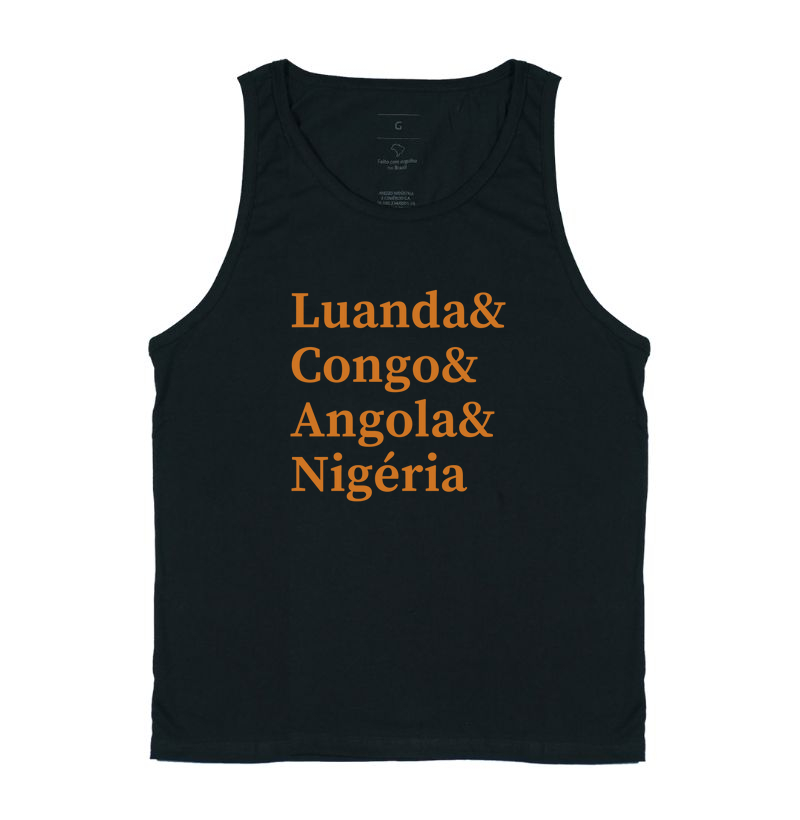 Camiseta Original Eu vim de lá - África