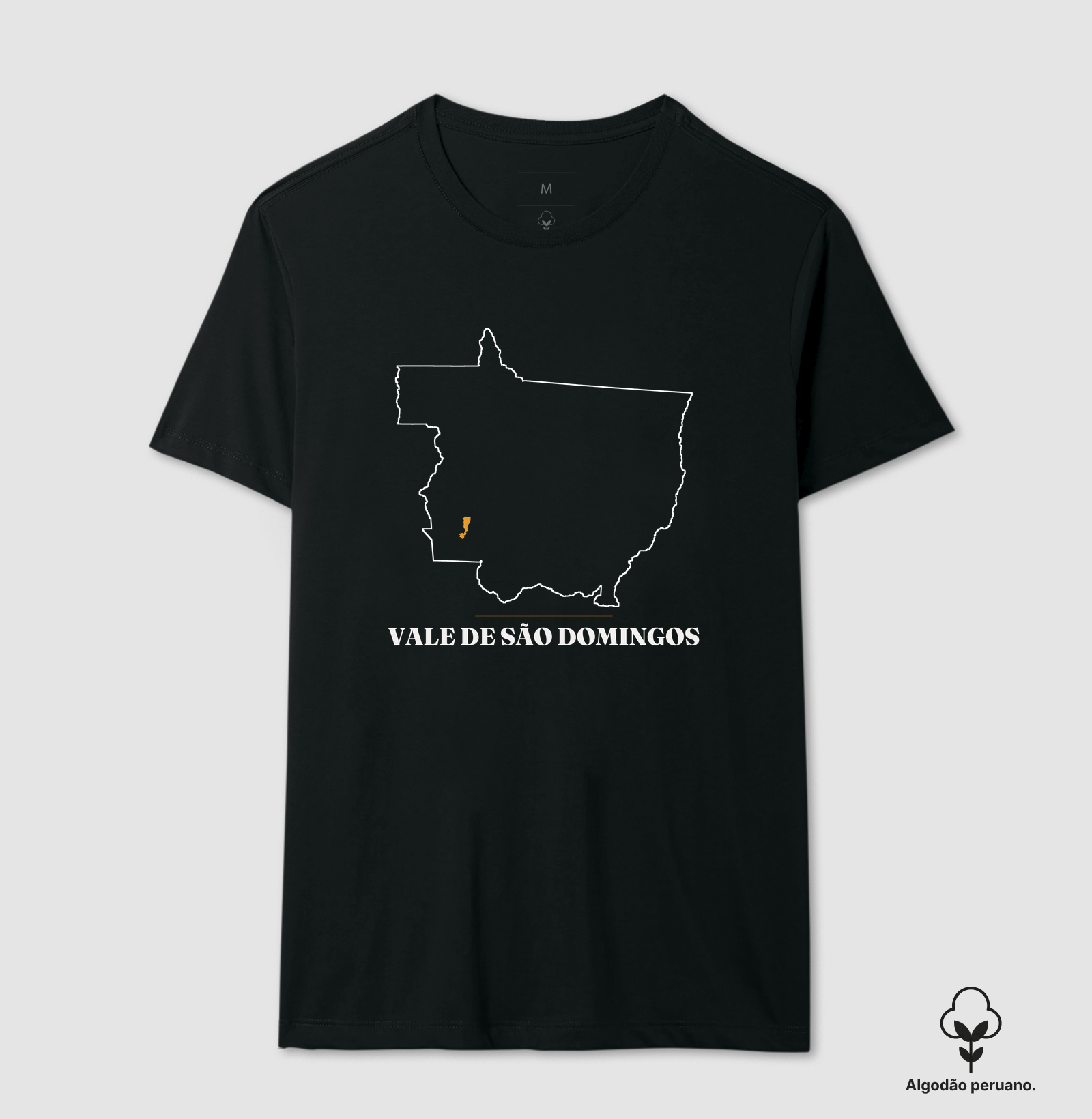 Vale de São Domingos | Traço MT - Camiseta Algodão Peruano