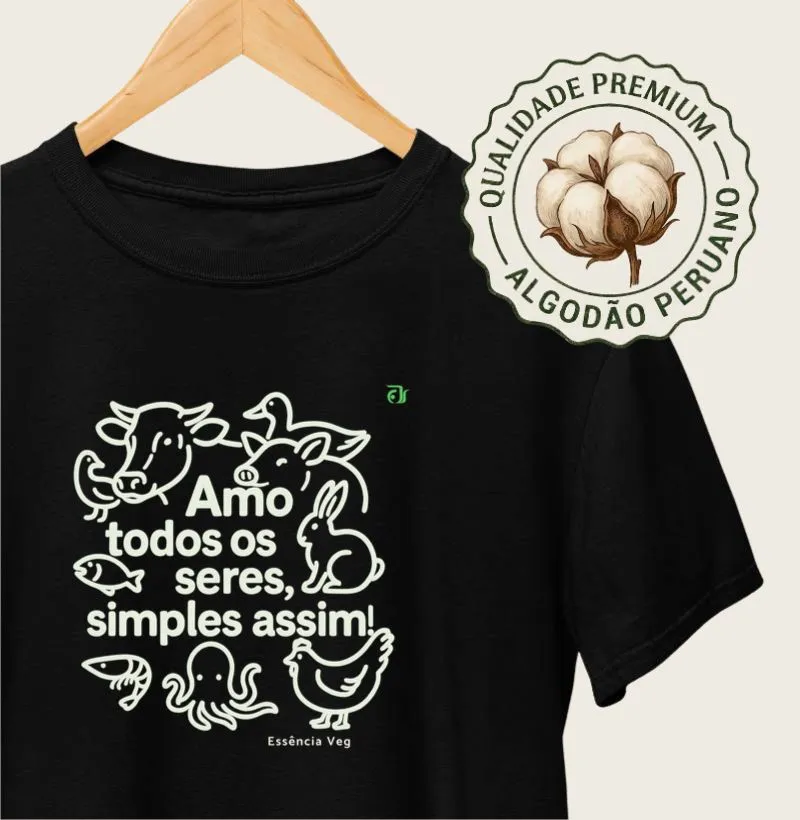 Amo todos os seres, simples assim!