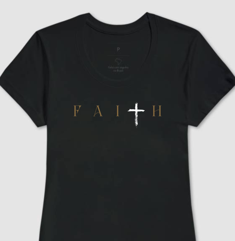 Camiseta Fem. Faith