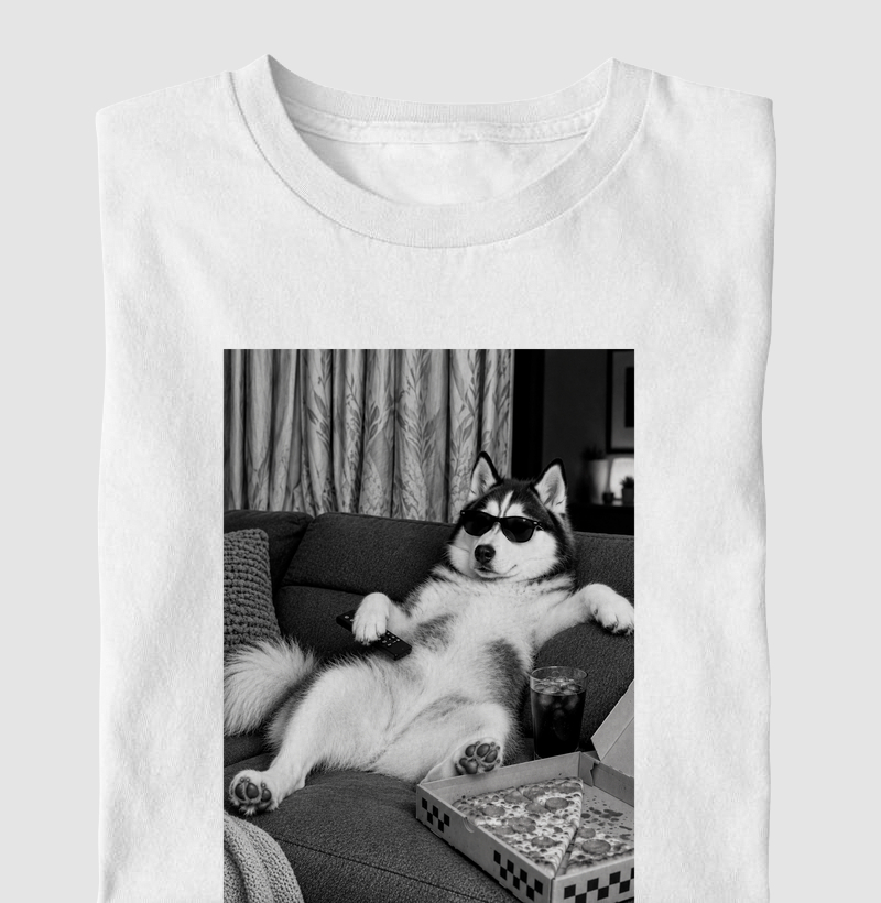 🐺🍕 Husky & Chill 🕶️❄️