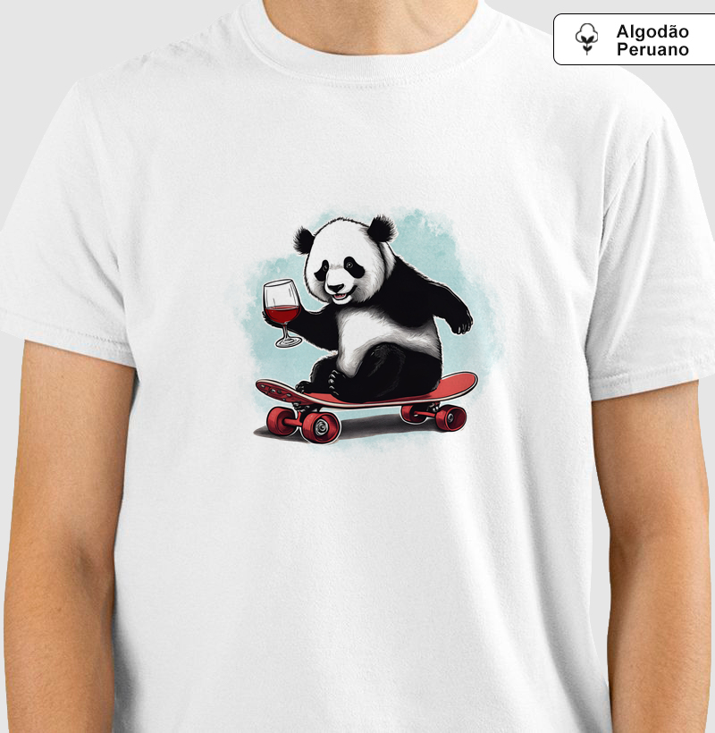 Animals Panda- ALGODÃO PERUANO