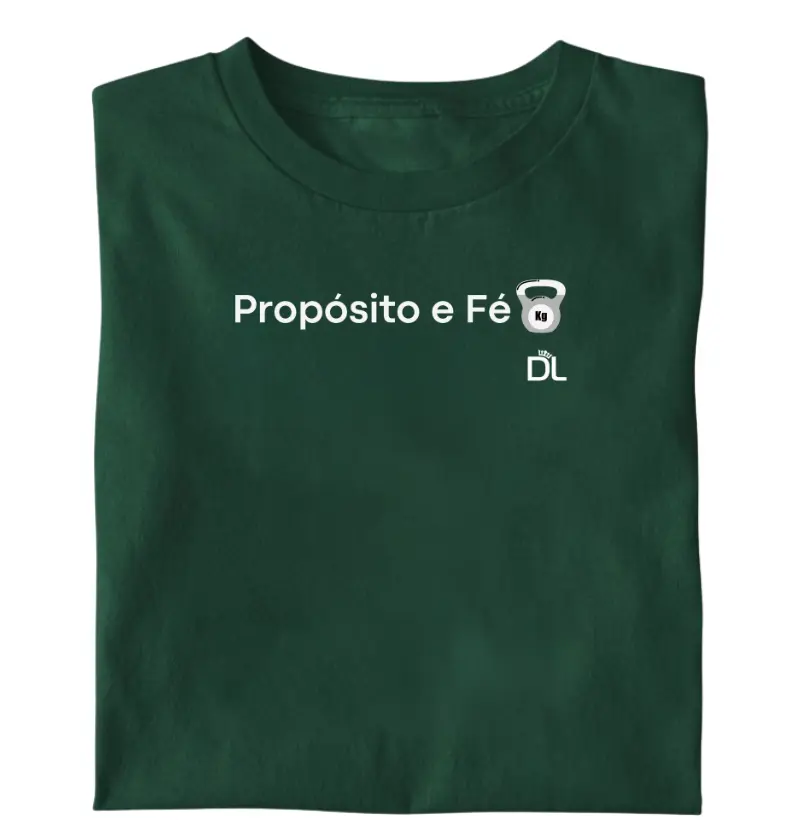 Propósito e Fé - Camiseta