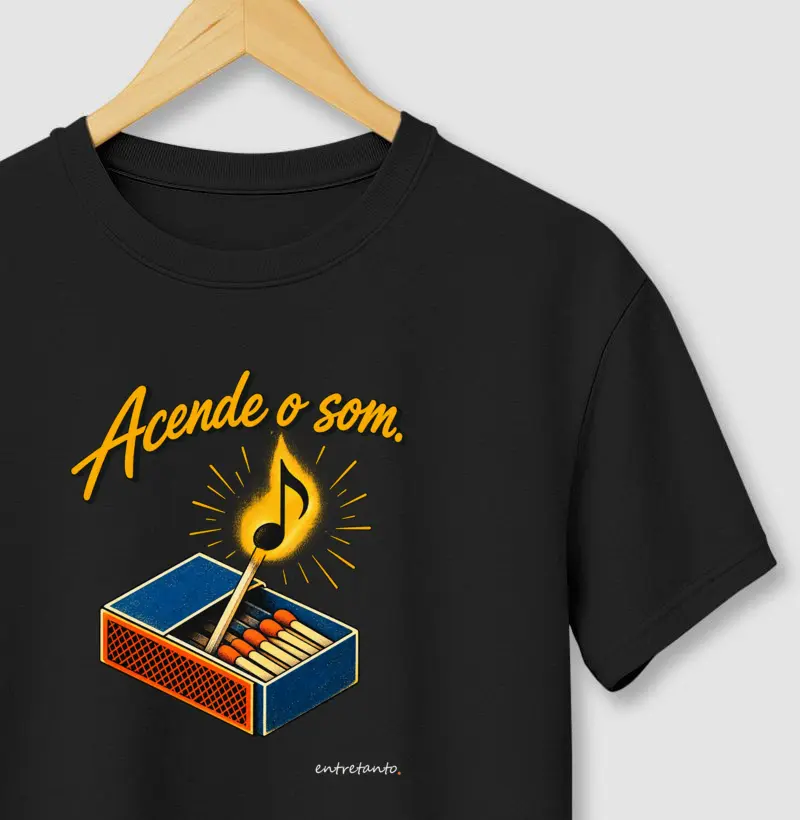 Camiseta Acende o som