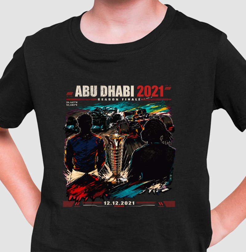 Abu Dhabi 2021 — Winner Takes All inspirada em Hamilton e Verstappen
