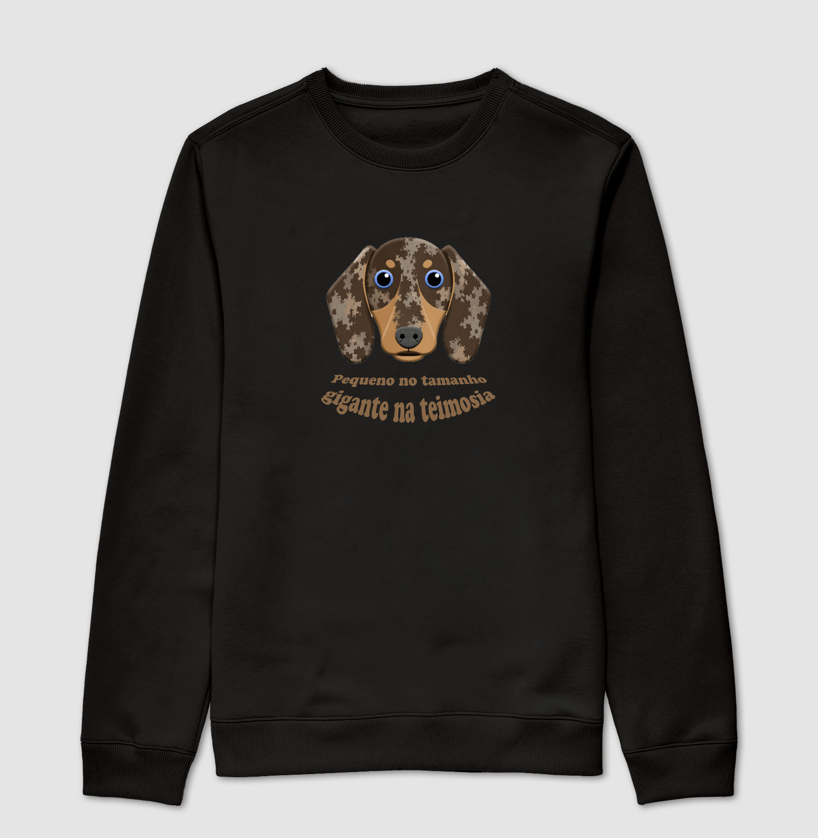 Dachshund Mofado - Suéter Moletom