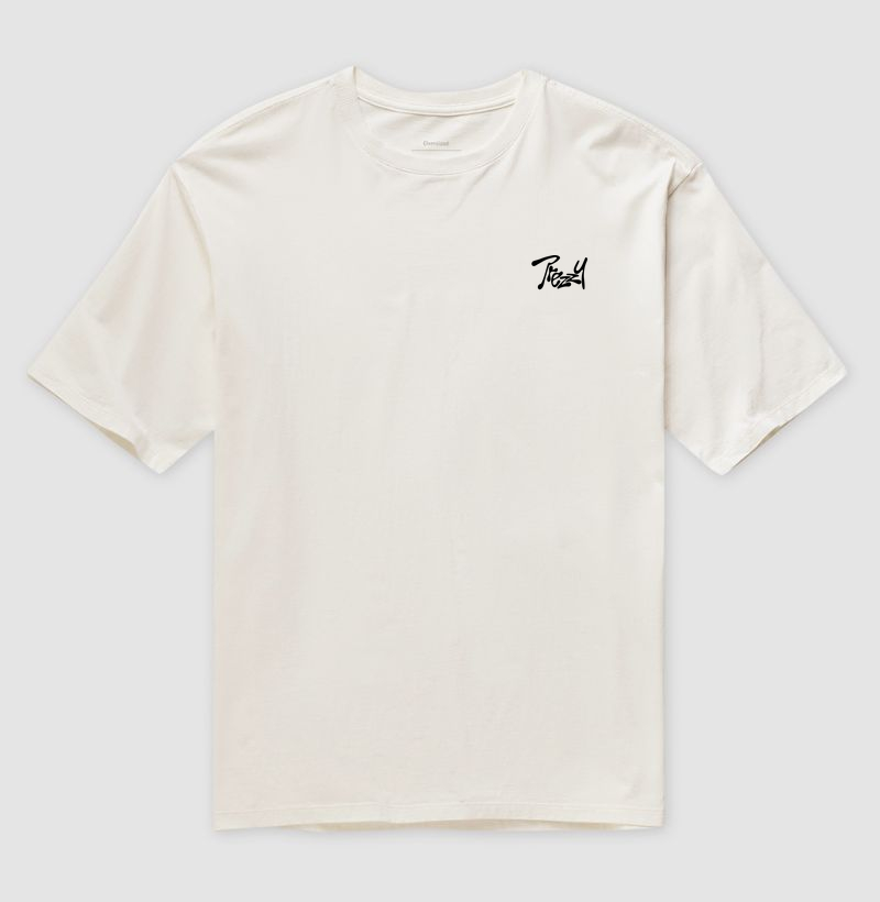 Prezzy Essentials Off White Oversized