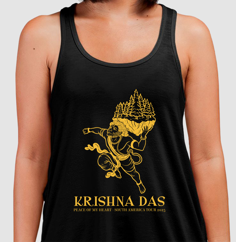 Hanuman Mountain - Regata - Estampa Amarela