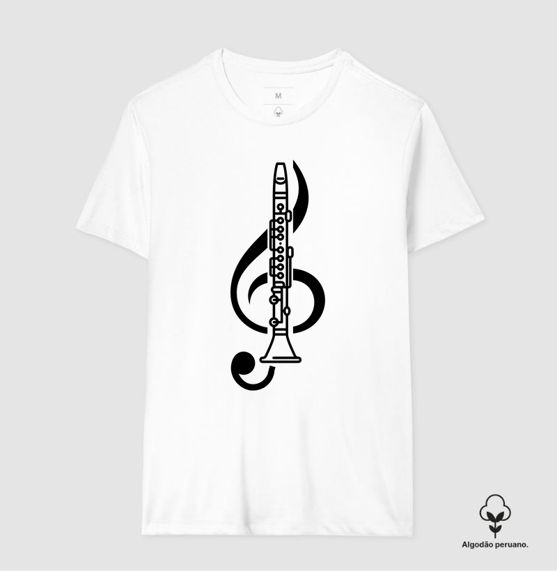 Clarinete em clave de sol