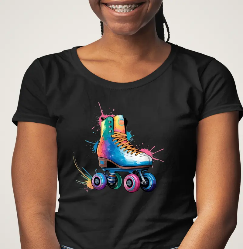 Patins em Aquarela - Quad