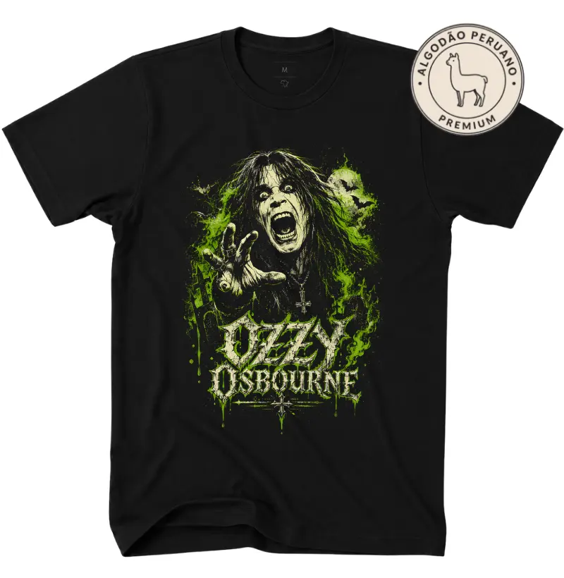Camiseta Algodão Peruano Prince of Darkness