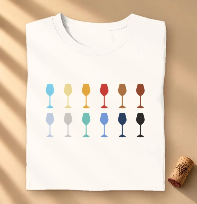Camiseta Taças Coloridas - Camiseta