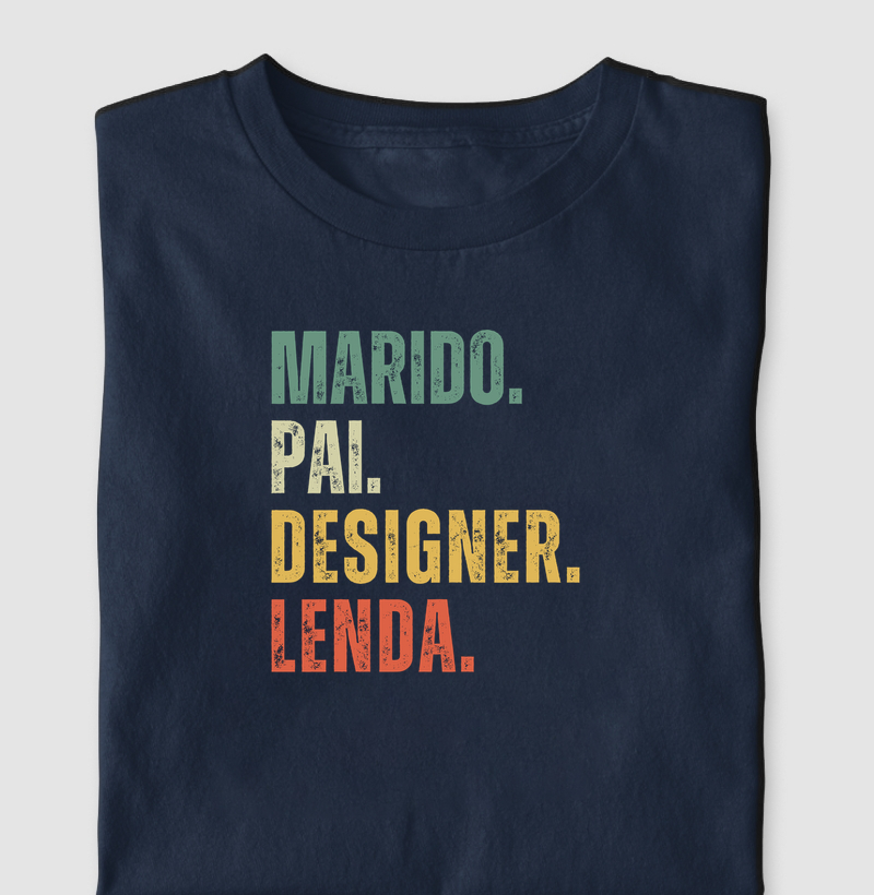 Marido pai designer lenda