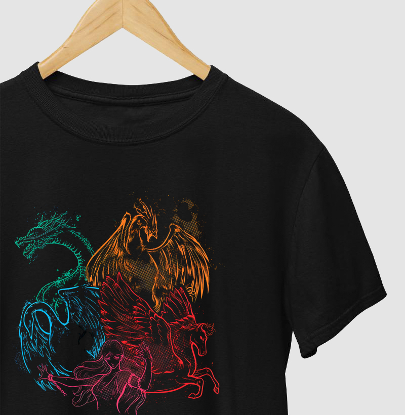 Camiseta Cavaleiros do Zodíaco