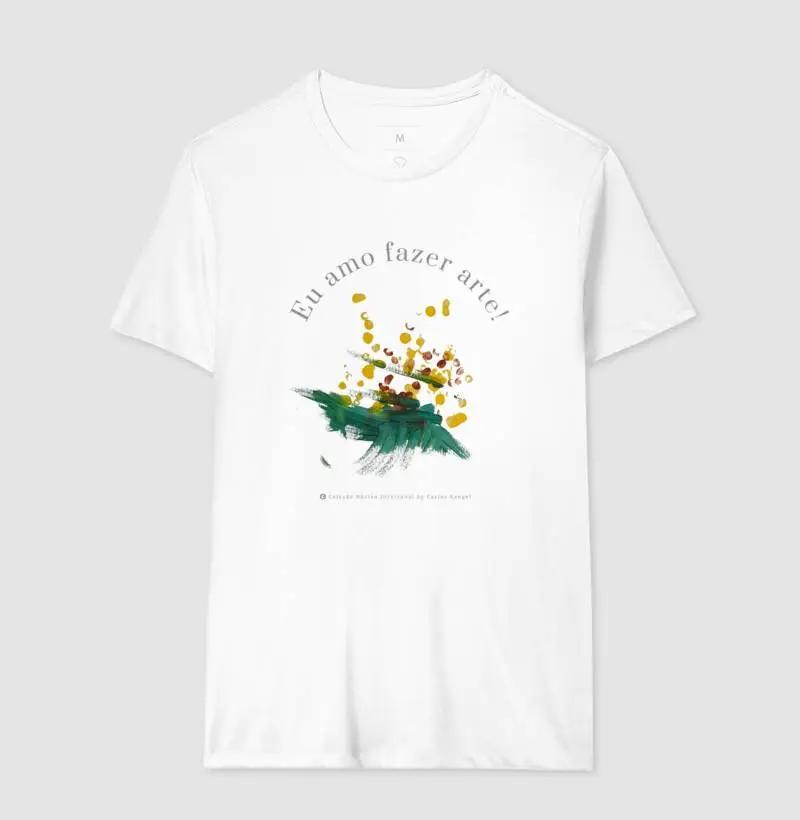 Camiseta Adulto Fazendo Arte by Carlos Rangel