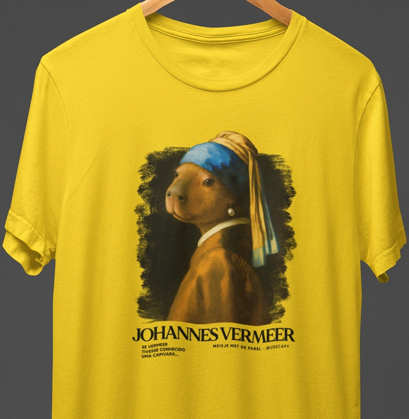 Johannes Vermeer - Capivara de Brinco