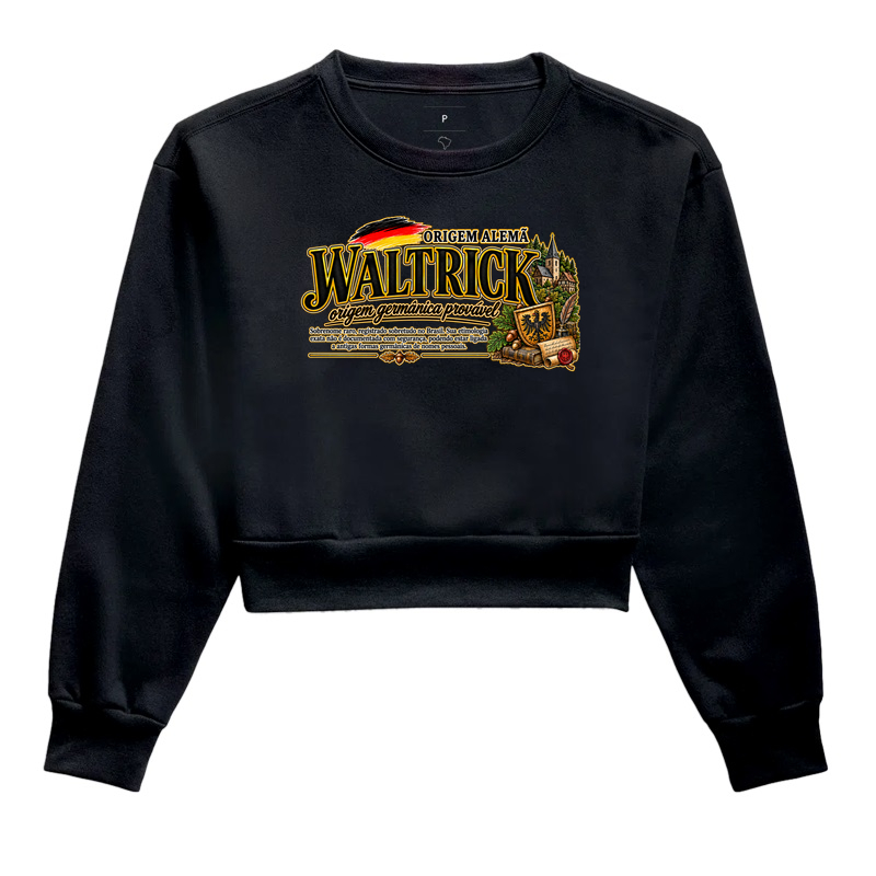 Waltrick - Cropped Moletom