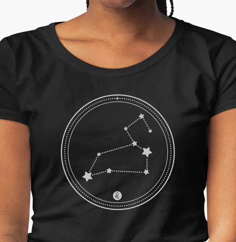 Camisa Feminina Constelação Leão
