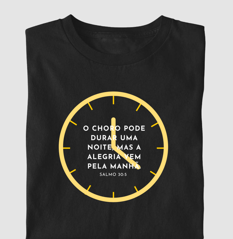 O choro pode durar uma noite, mas a alegria vem pela manhã 
