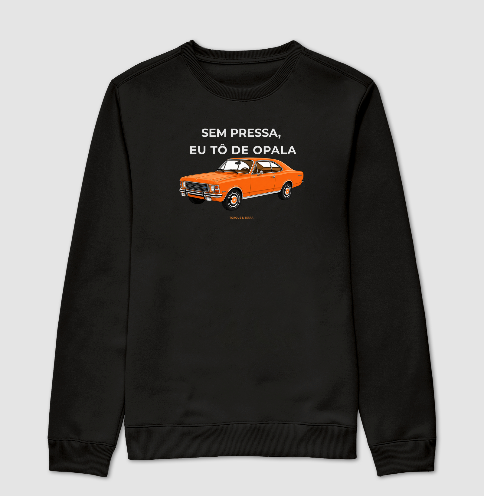 Sem pressa, eu tô de Opala - laranja