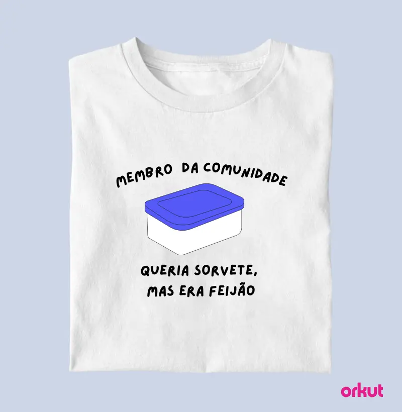 queria sorvete, mas era feijão