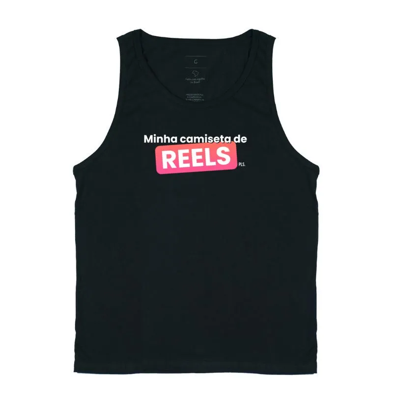 Minha Camiseta de Reels - Regata
