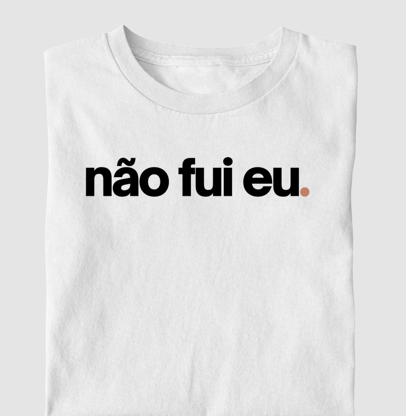 Não Fui Eu | Amo Grude