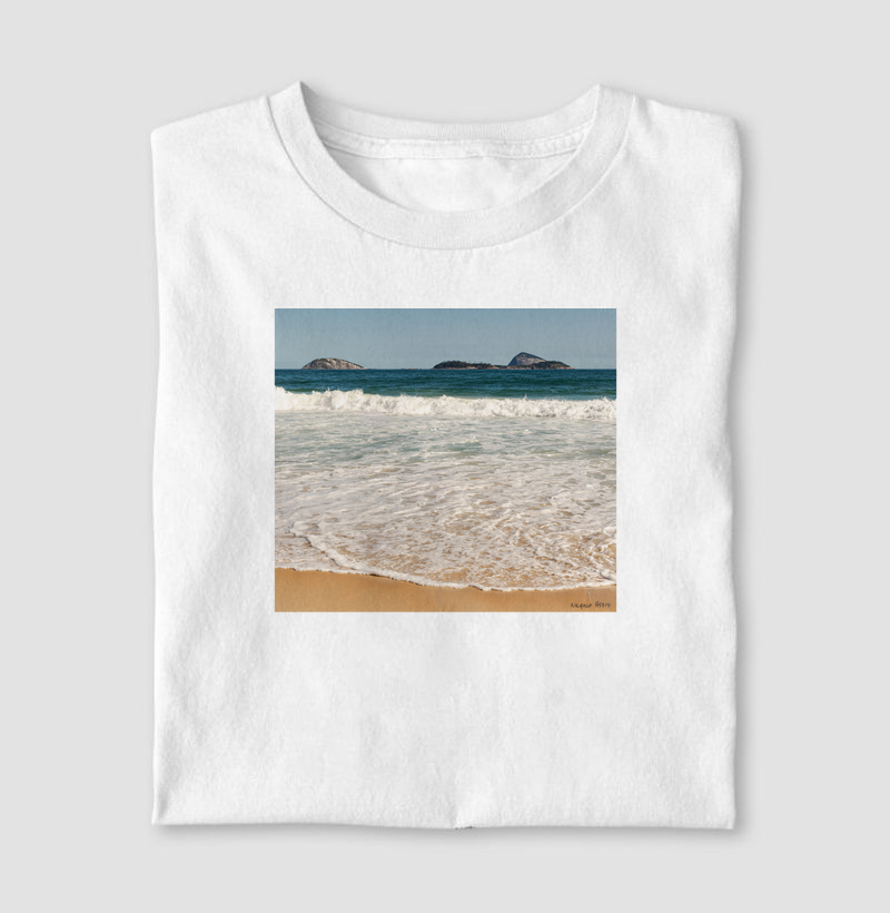 Camiseta Pés na Areia