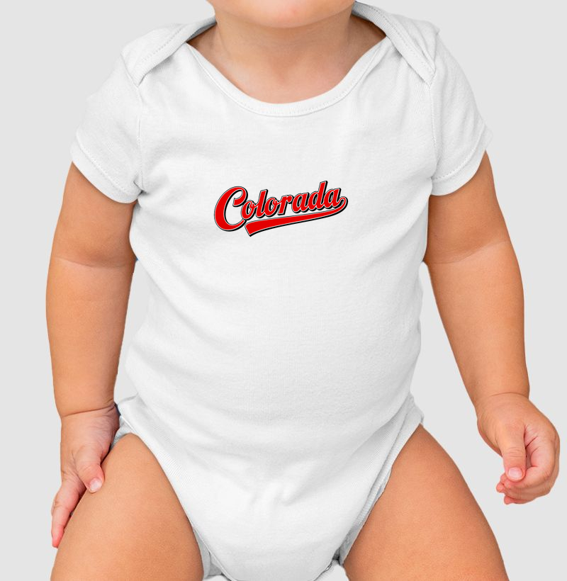 Body Infantil Feminino - Colorada
