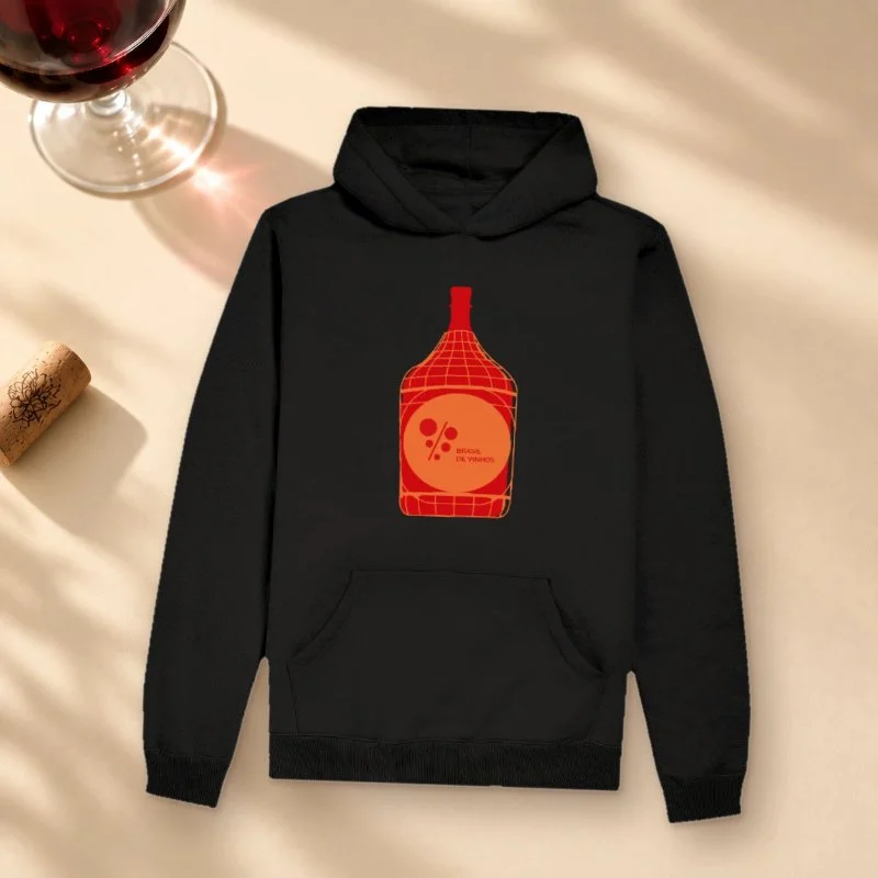 Hoodie Moletom Garrafão de Vinho - BV - Hoodie Moletom