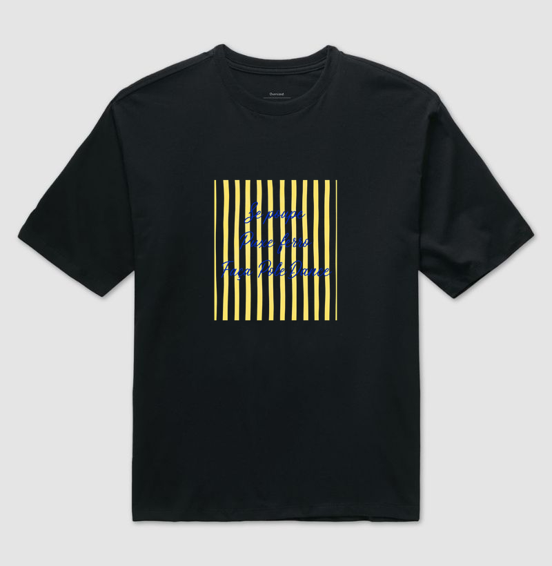 SE POUPE - Camiseta Oversized