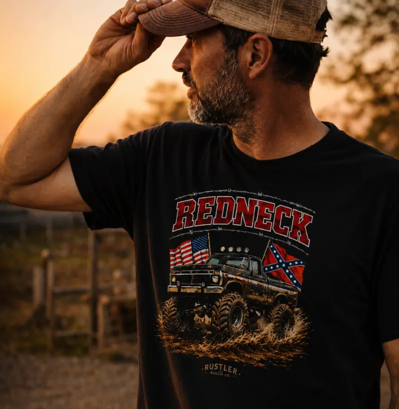 Camiseta Redneck Mud Truck