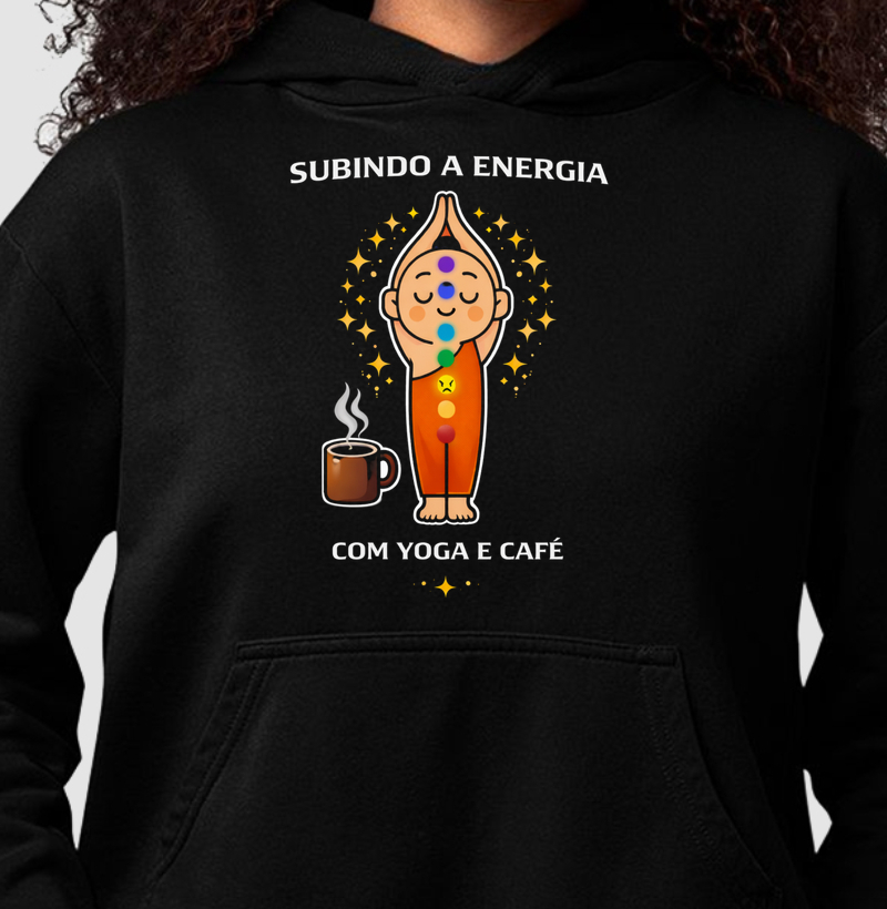 Subindo a Energia com Café e Yoga