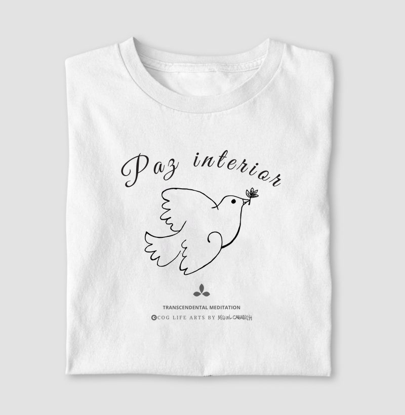 Camiseta Adulto Pomba by Miguel Cavendish